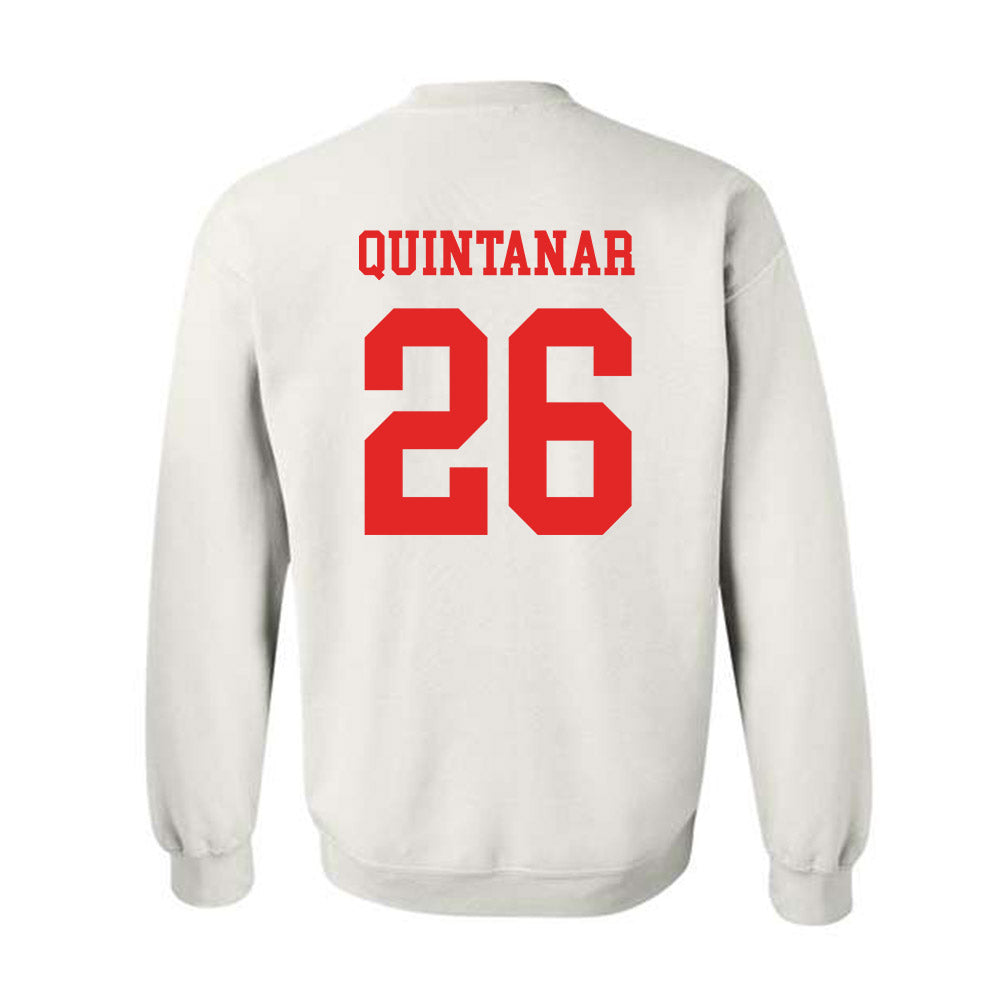 Texas Tech - NCAA Baseball : Matt Quintanar - Classic Shersey Crewneck Sweatshirt-1