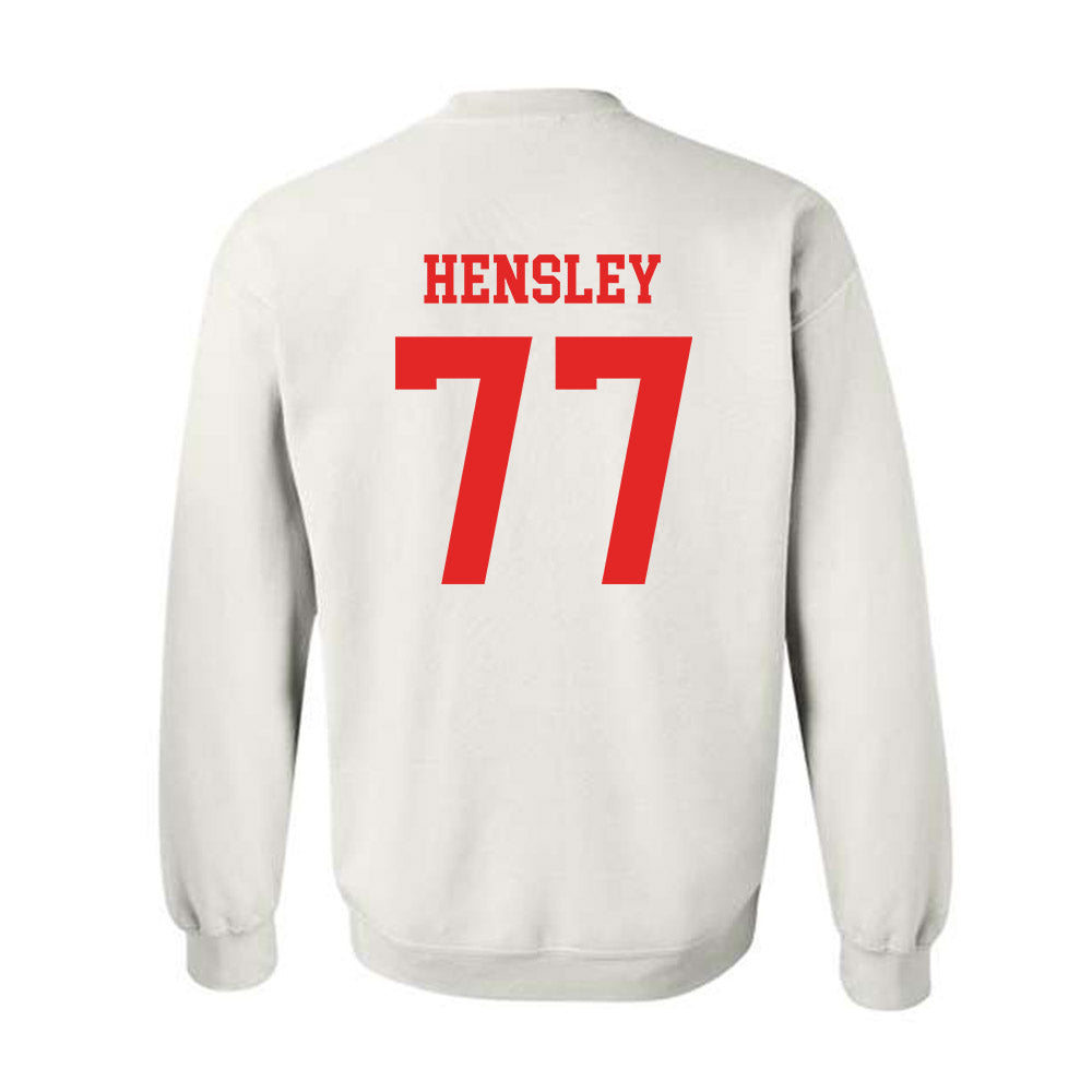 Texas Tech - NCAA Softball : Timber Hensley - Classic Shersey Crewneck Sweatshirt-1