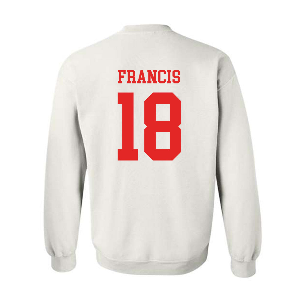 Texas Tech - NCAA Football : Kirk Francis - Classic Shersey Crewneck Sweatshirt-1