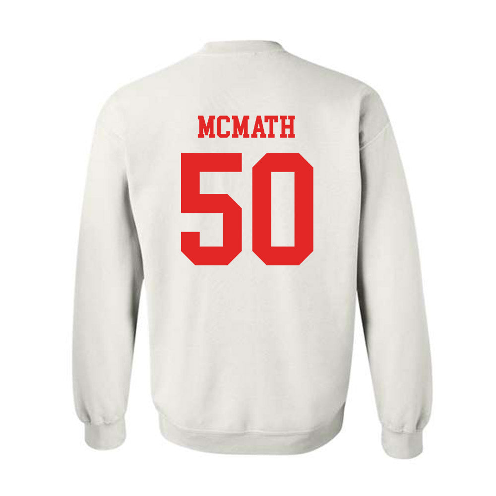 Texas Tech - NCAA Football : Patrick McMath - Classic Shersey Crewneck Sweatshirt-1