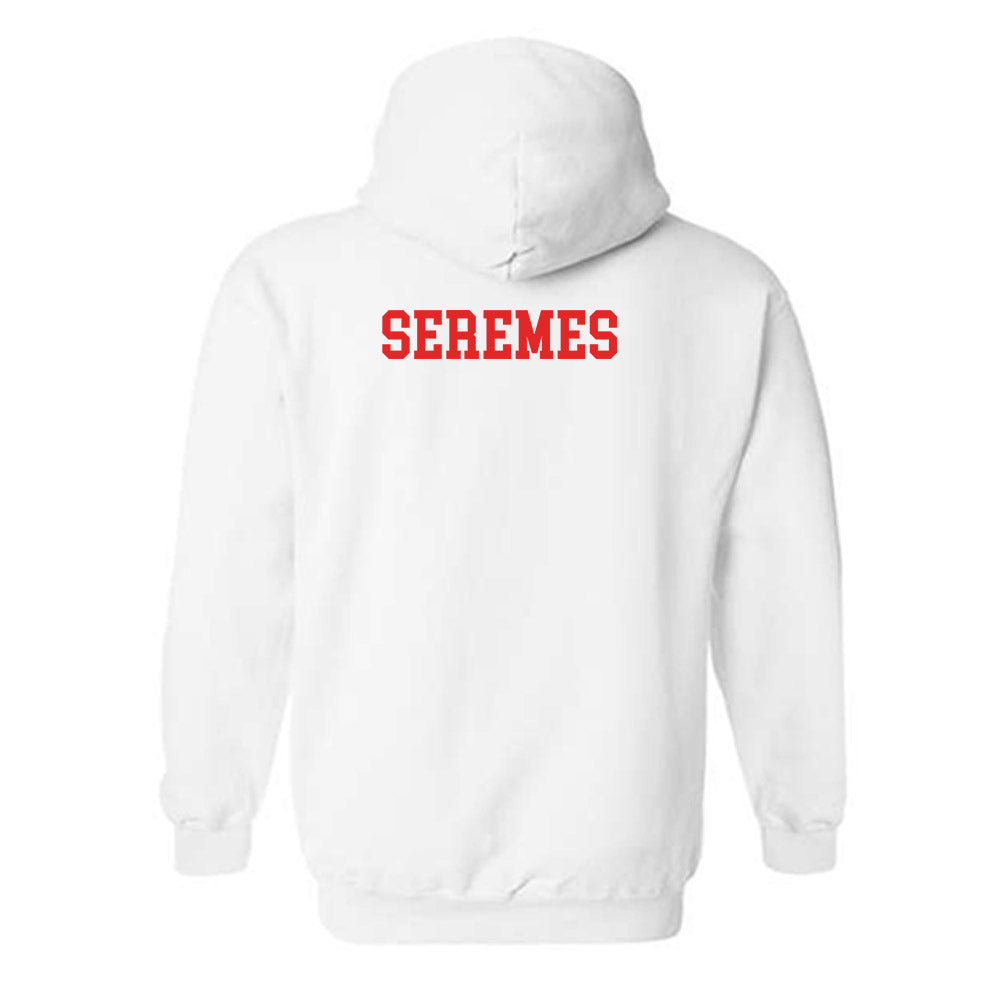 Texas Tech - NCAA Men's Track & Field : Jonathan SEREMES - Classic Shersey Hooded Sweatshirt-1
