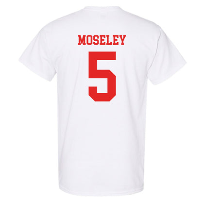 Texas Tech - NCAA Men's Basketball : Josiah Moseley - Classic Shersey T-Shirt-1