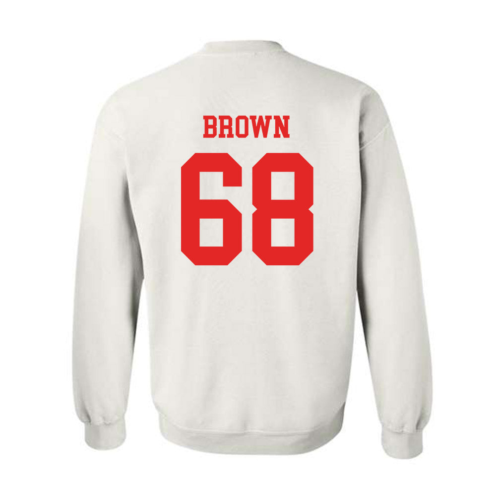 Texas Tech - NCAA Football : Ren Brown - Classic Shersey Crewneck Sweatshirt-1