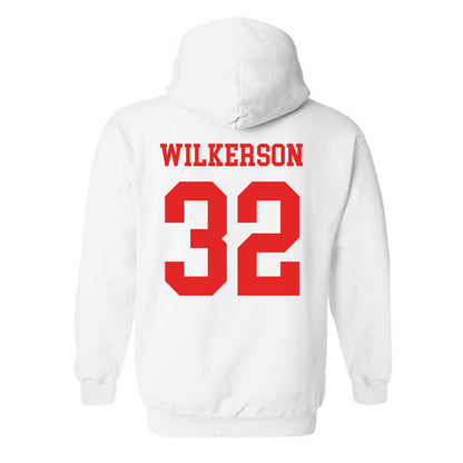 Texas Tech - NCAA Football : Sawyer Wilkerson - Classic Shersey Hooded Sweatshirt-1