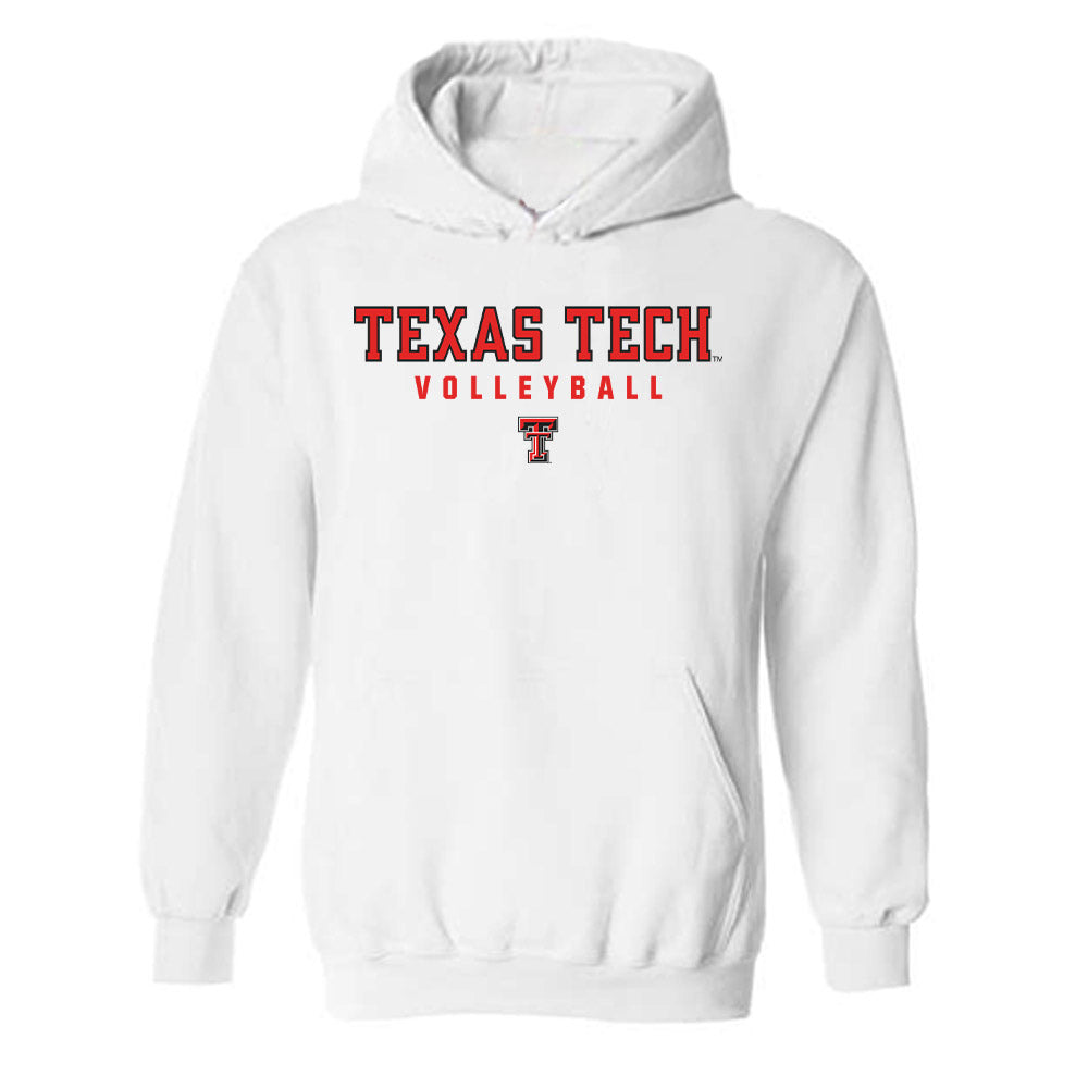 Texas Tech - NCAA Women's Volleyball : Taylor Cook - Classic Shersey Hooded Sweatshirt-0