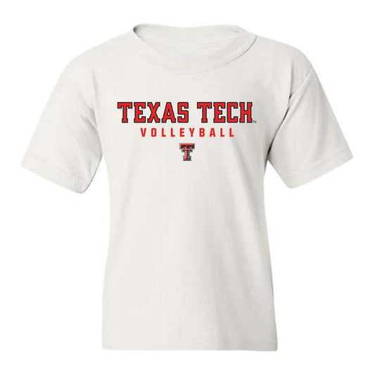 Texas Tech - NCAA Women's Volleyball : Ally Fausett - Classic Shersey Youth T-Shirt-0