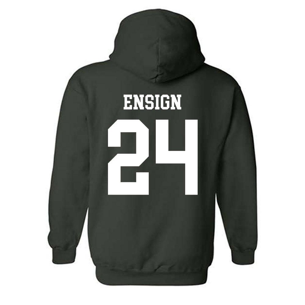 Tulane - NCAA Beach Volleyball : Tawny Ensign - Hooded Sweatshirt-1