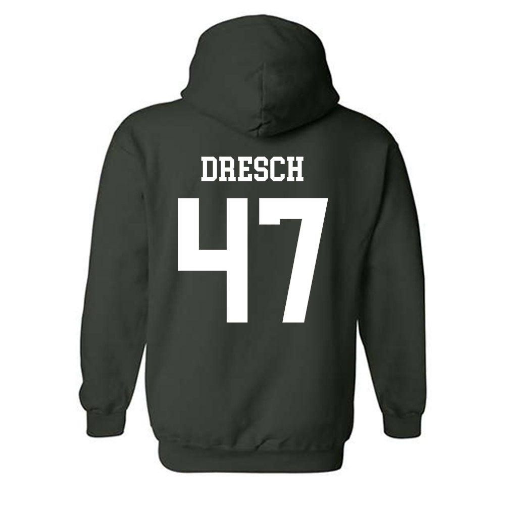 Tulane - NCAA Football : Zachary Dresch - Hooded Sweatshirt-1
