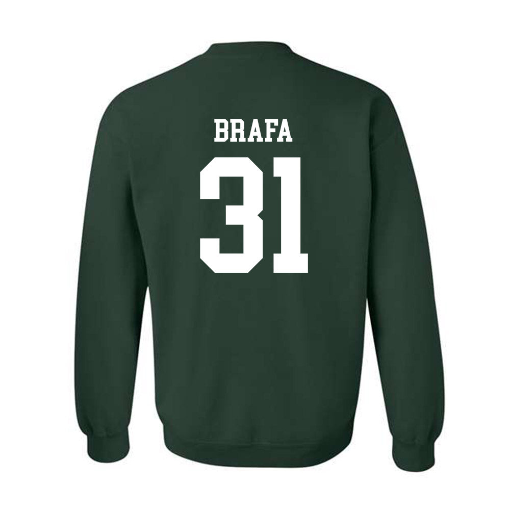 Tulane - NCAA Baseball : Jack Brafa - Crewneck Sweatshirt-1