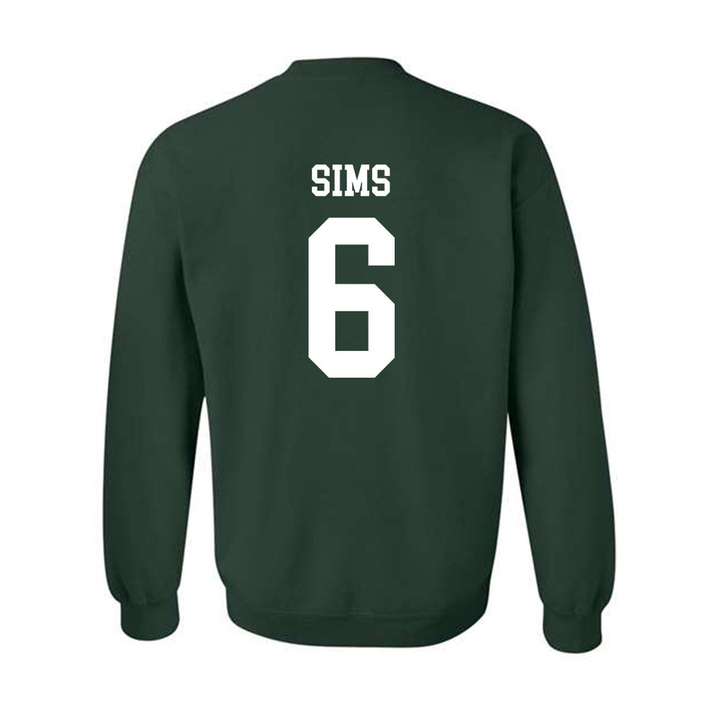 Tulane - NCAA Football : Joshua Sims - Crewneck Sweatshirt-1