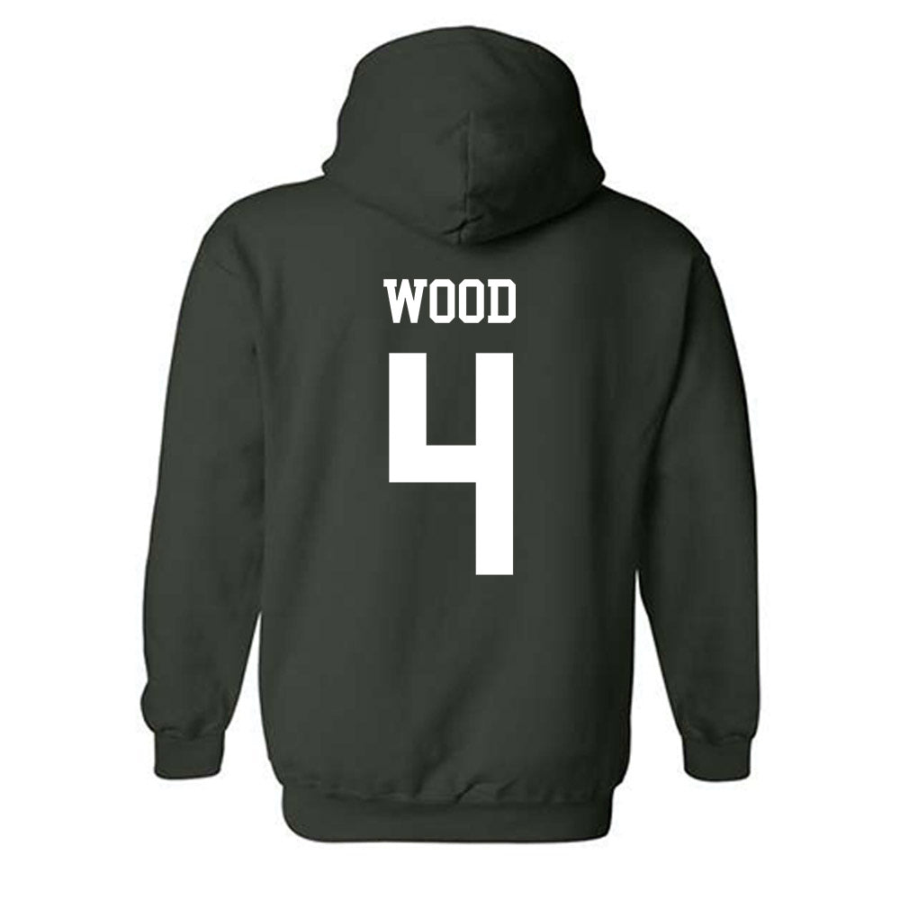 Tulane - NCAA Baseball : Tye Wood - Hooded Sweatshirt-1