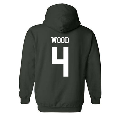 Tulane - NCAA Baseball : Tye Wood - Hooded Sweatshirt-1