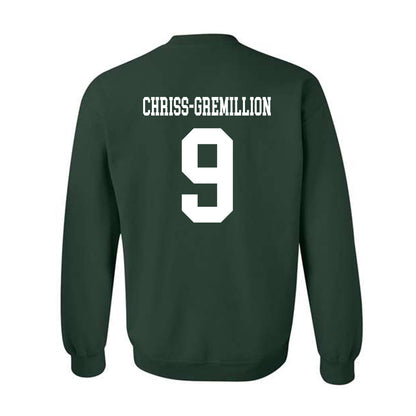 Tulane - NCAA Football : Zeon Chriss-Gremillion - Crewneck Sweatshirt-1
