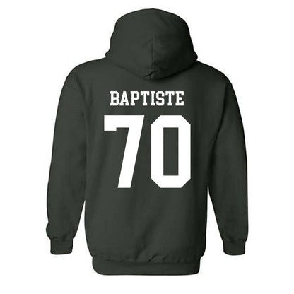 Tulane - NCAA Football : Juelz Baptiste - Hooded Sweatshirt-1