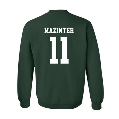 Tulane - NCAA Baseball : Max Mazinter - Crewneck Sweatshirt-1