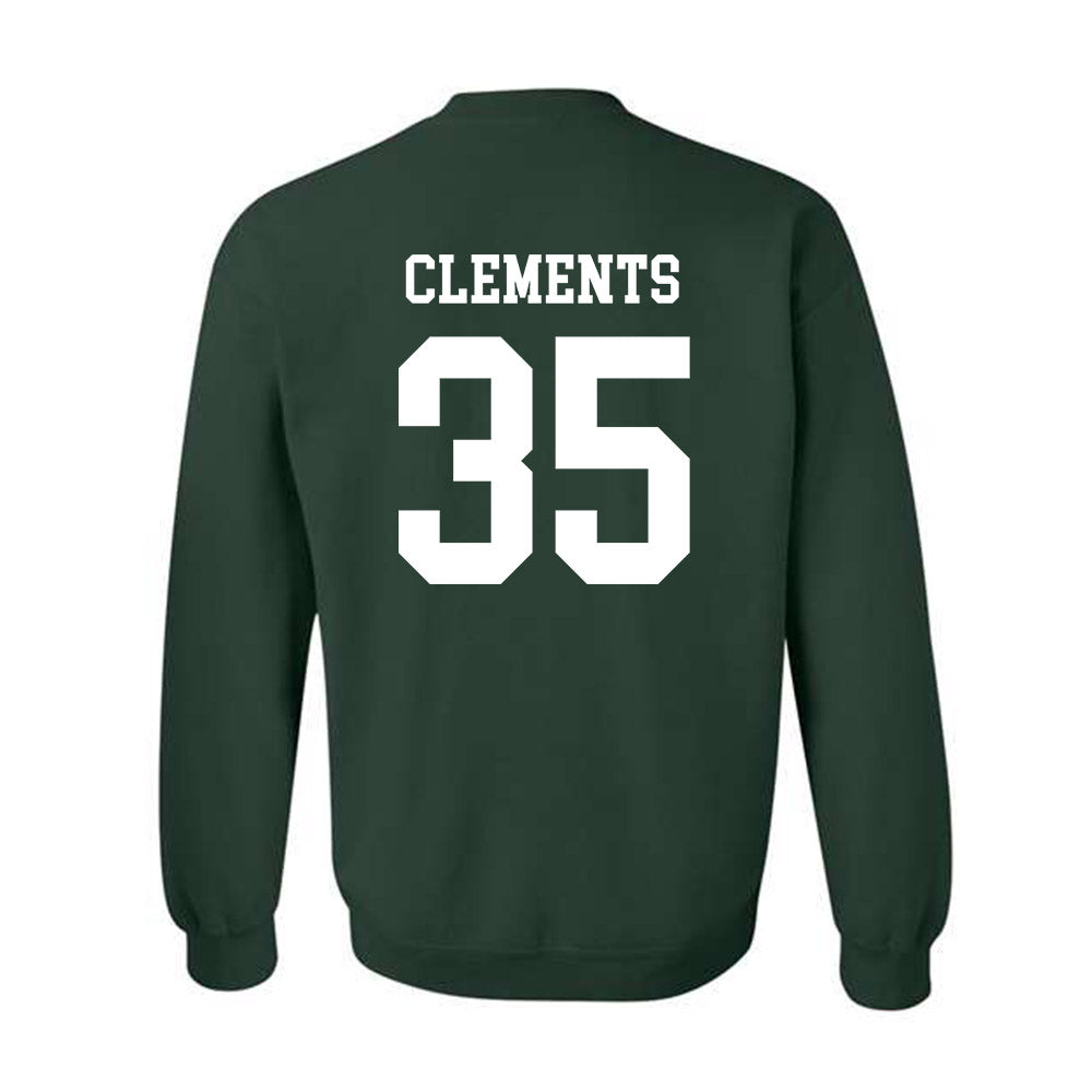 Tulane - NCAA Baseball : William Clements - Crewneck Sweatshirt-1