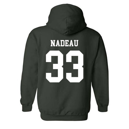 Tulane - NCAA Men's Basketball : Tj Nadeau - Hooded Sweatshirt-1