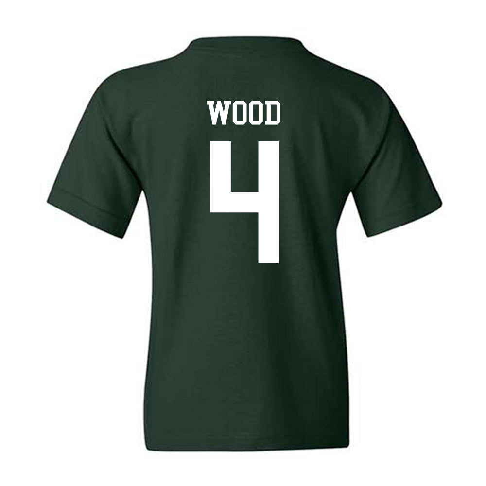 Tulane - NCAA Baseball : Tye Wood - Youth T-Shirt-1