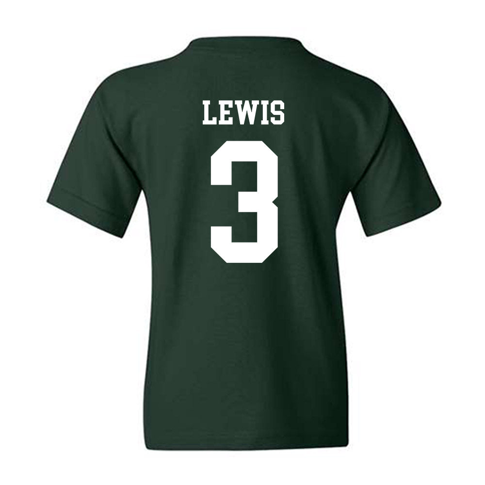 Tulane - NCAA Men's Basketball : Krystian Lewis - Youth T-Shirt-1