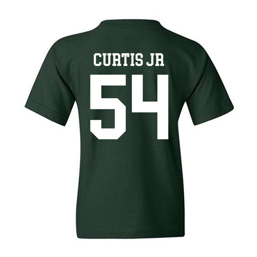 Tulane - NCAA Football : Jeffrey Curtis Jr - Youth T-Shirt-1