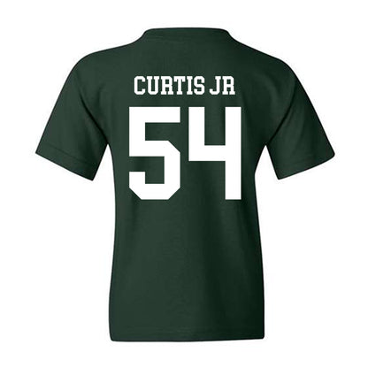 Tulane - NCAA Football : Jeffrey Curtis Jr - Youth T-Shirt-1
