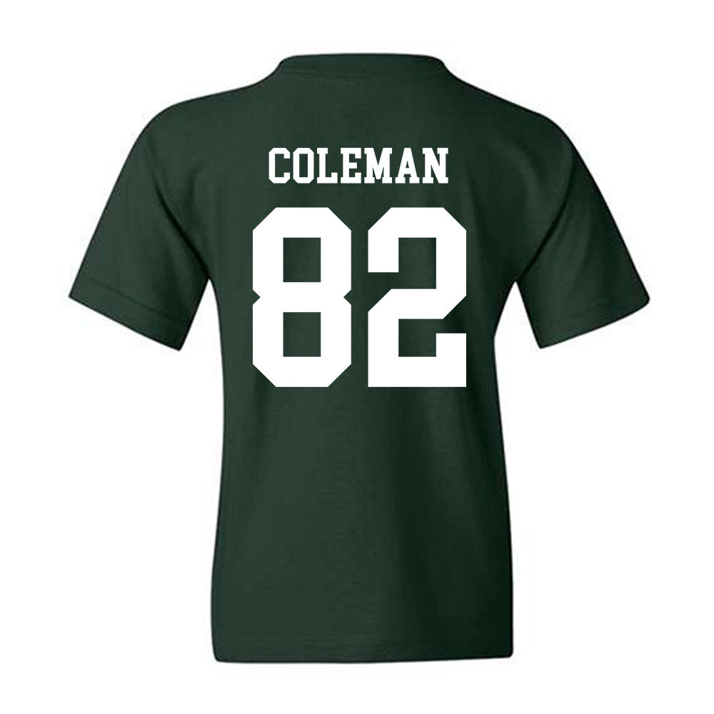 Tulane - NCAA Football : Keyshaun Coleman - Youth T-Shirt-1