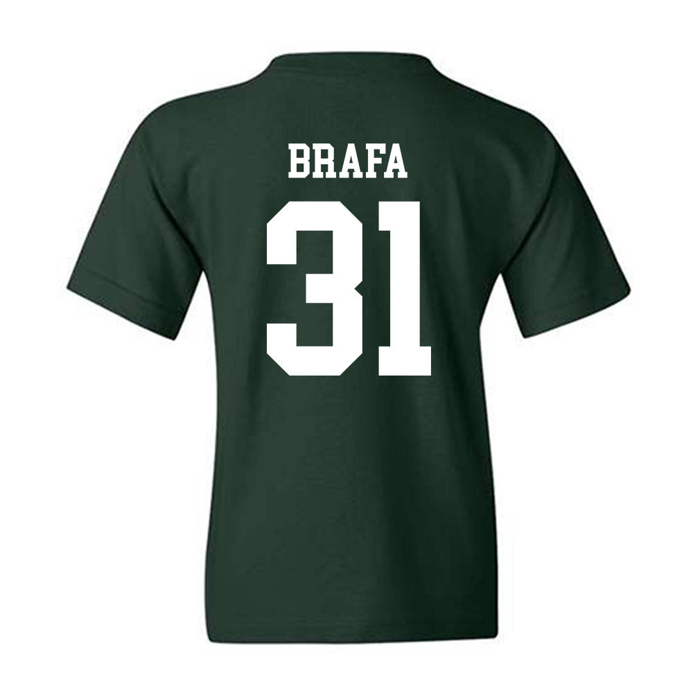 Tulane - NCAA Baseball : Jack Brafa - Youth T-Shirt-1