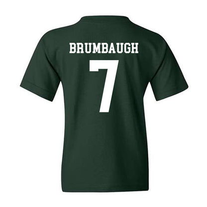 Tulane - NCAA Men's Basketball : Rowan Brumbaugh - Youth T-Shirt-1