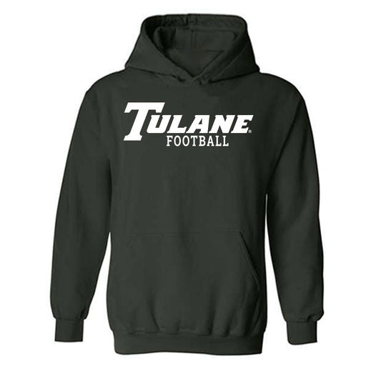 Tulane - NCAA Football : Justin Agu - Hooded Sweatshirt-0