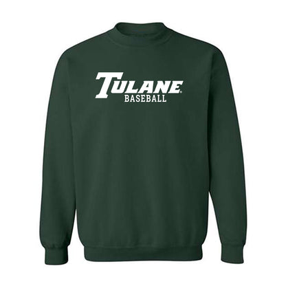 Tulane - NCAA Baseball : Tomas Bilvado - Crewneck Sweatshirt-0