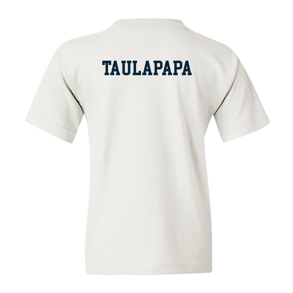 Utah State - NCAA Football : Clyde Taulapapa - Classic Shersey Youth T-Shirt-1