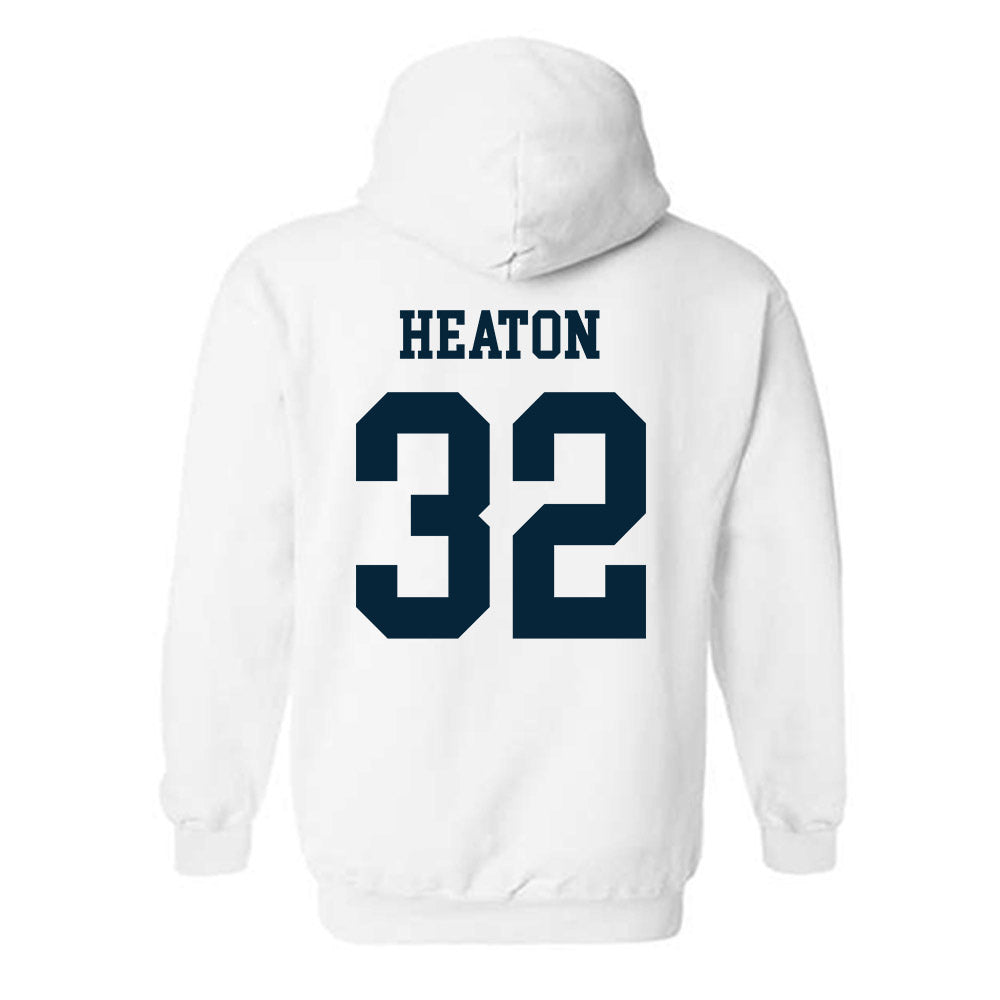 Utah State - NCAA Women's Basketball : Jamisyn Heaton - Classic Shersey Hooded Sweatshirt-1