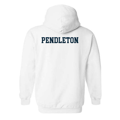 Utah State - NCAA Football : Jordan Pendleton - Classic Shersey Hooded Sweatshirt-1