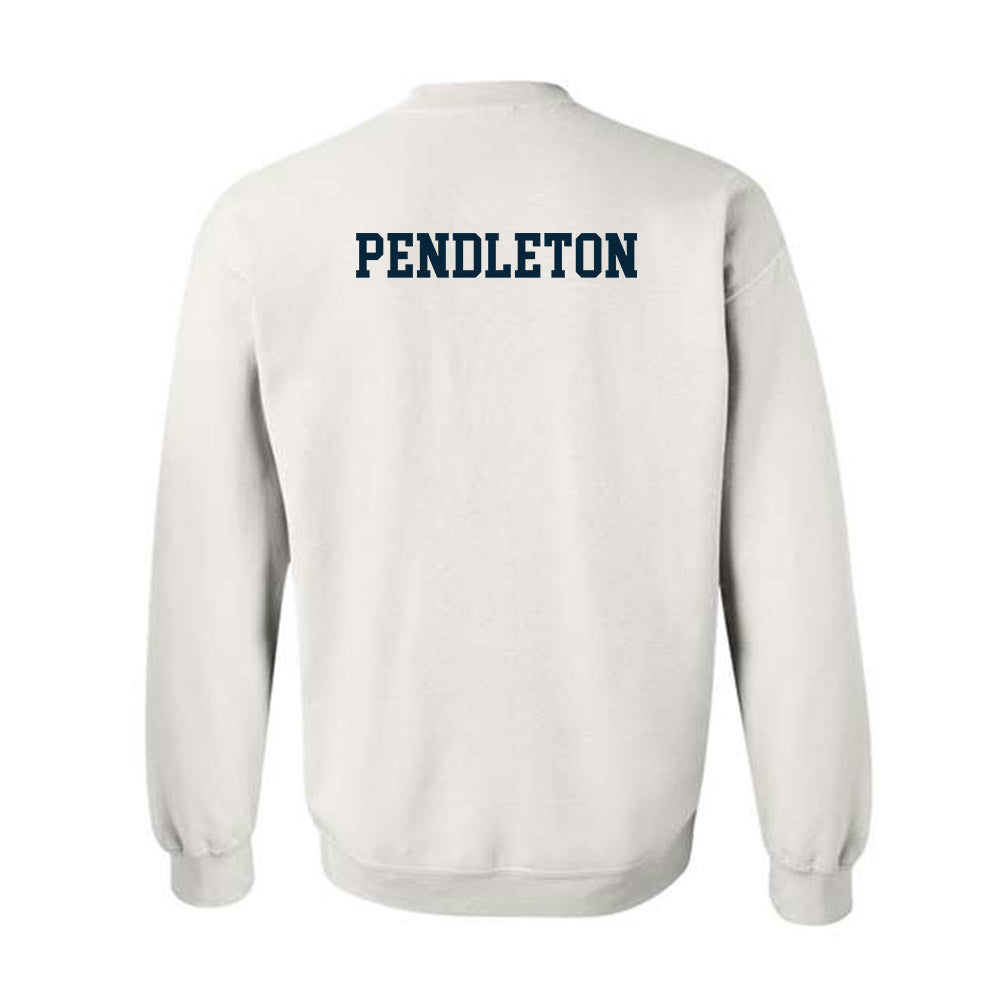 Utah State - NCAA Football : Jordan Pendleton - Classic Shersey Crewneck Sweatshirt-1
