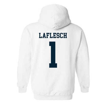 Utah State - NCAA Women's Volleyball : Lily LaFlesch - Classic Shersey Hooded Sweatshirt-1
