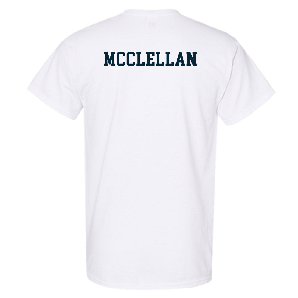 Utah State - NCAA Football : John McClellan - Classic Shersey T-Shirt-1