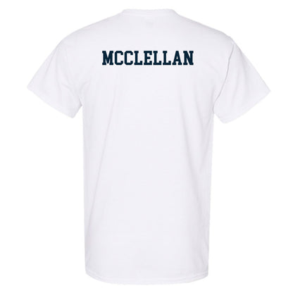 Utah State - NCAA Football : John McClellan - Classic Shersey T-Shirt-1