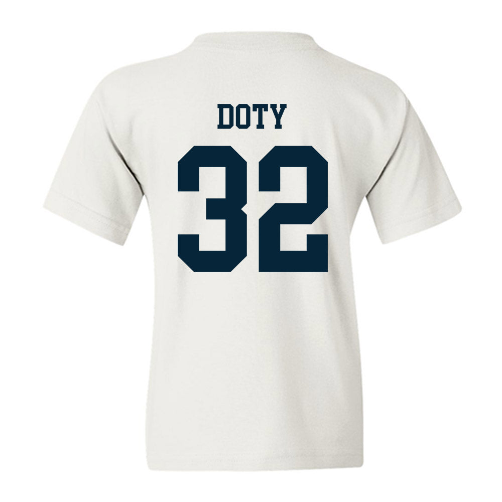 Utah State - NCAA Football : Charger Doty - Classic Shersey Youth T-Shirt-1