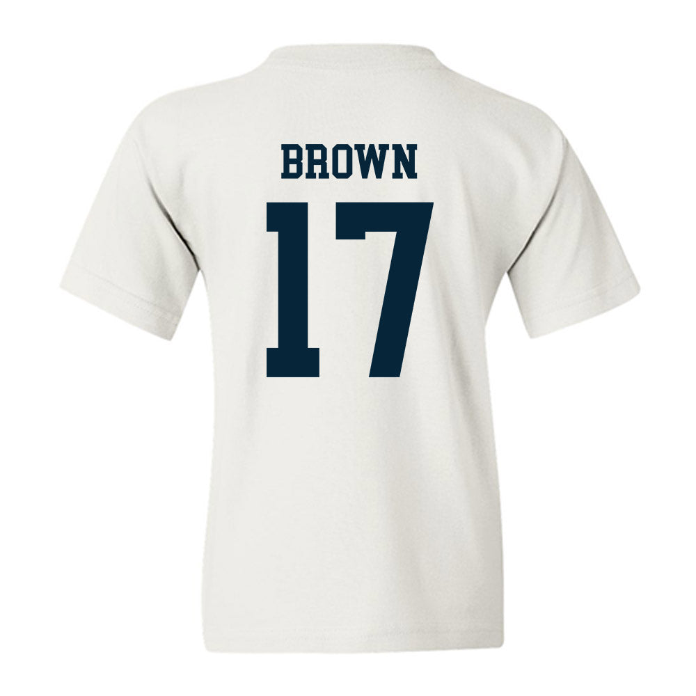Utah State - NCAA Football : Mataira Brown - Classic Shersey Youth T-Shirt-1