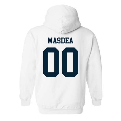 Utah State - NCAA Football : Tyler Masdea - Classic Shersey Hooded Sweatshirt-1