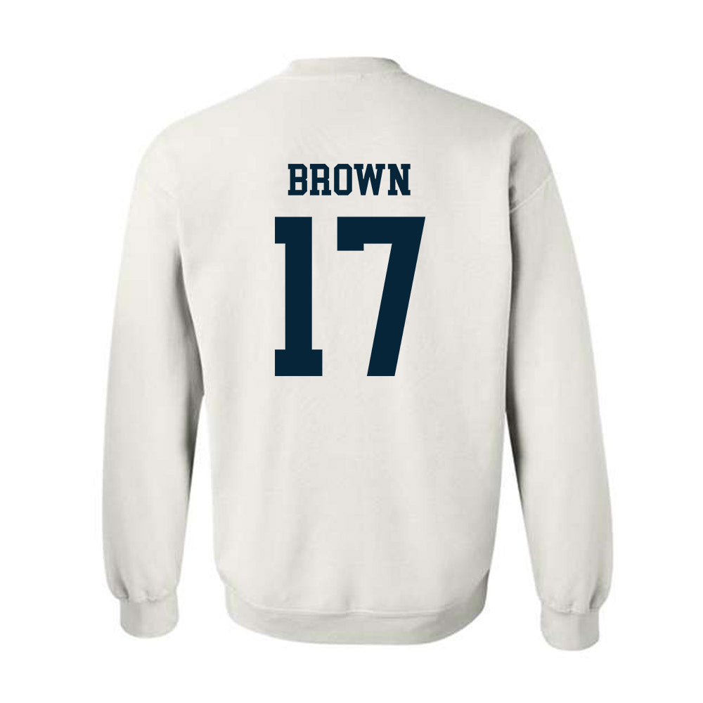 Utah State - NCAA Football : Mataira Brown - Classic Shersey Crewneck Sweatshirt-1