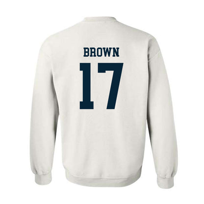 Utah State - NCAA Football : Mataira Brown - Classic Shersey Crewneck Sweatshirt-1