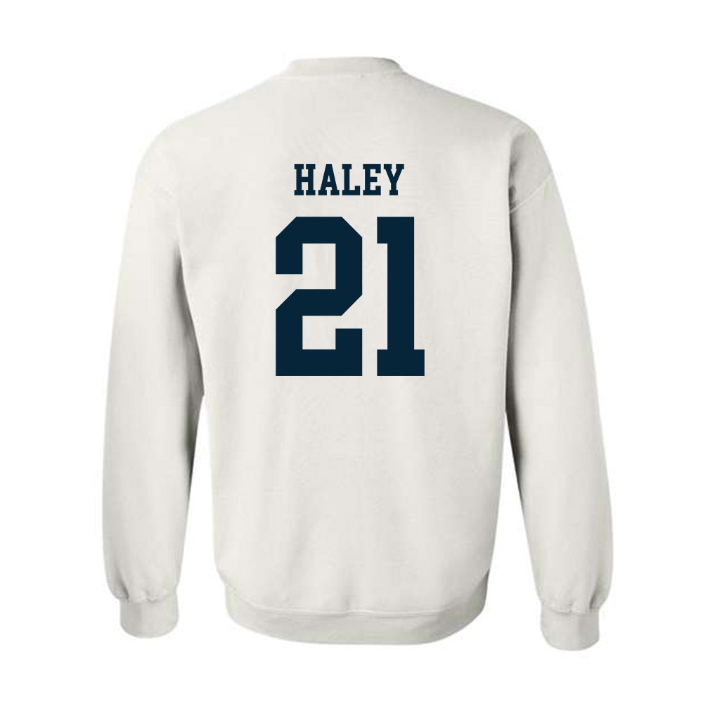 Utah State - NCAA Football : Tyler Haley - Classic Shersey Crewneck Sweatshirt-1