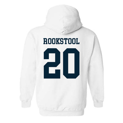 Utah State - NCAA Women's Basketball : Kylani Rookstool - Classic Shersey Hooded Sweatshirt-1