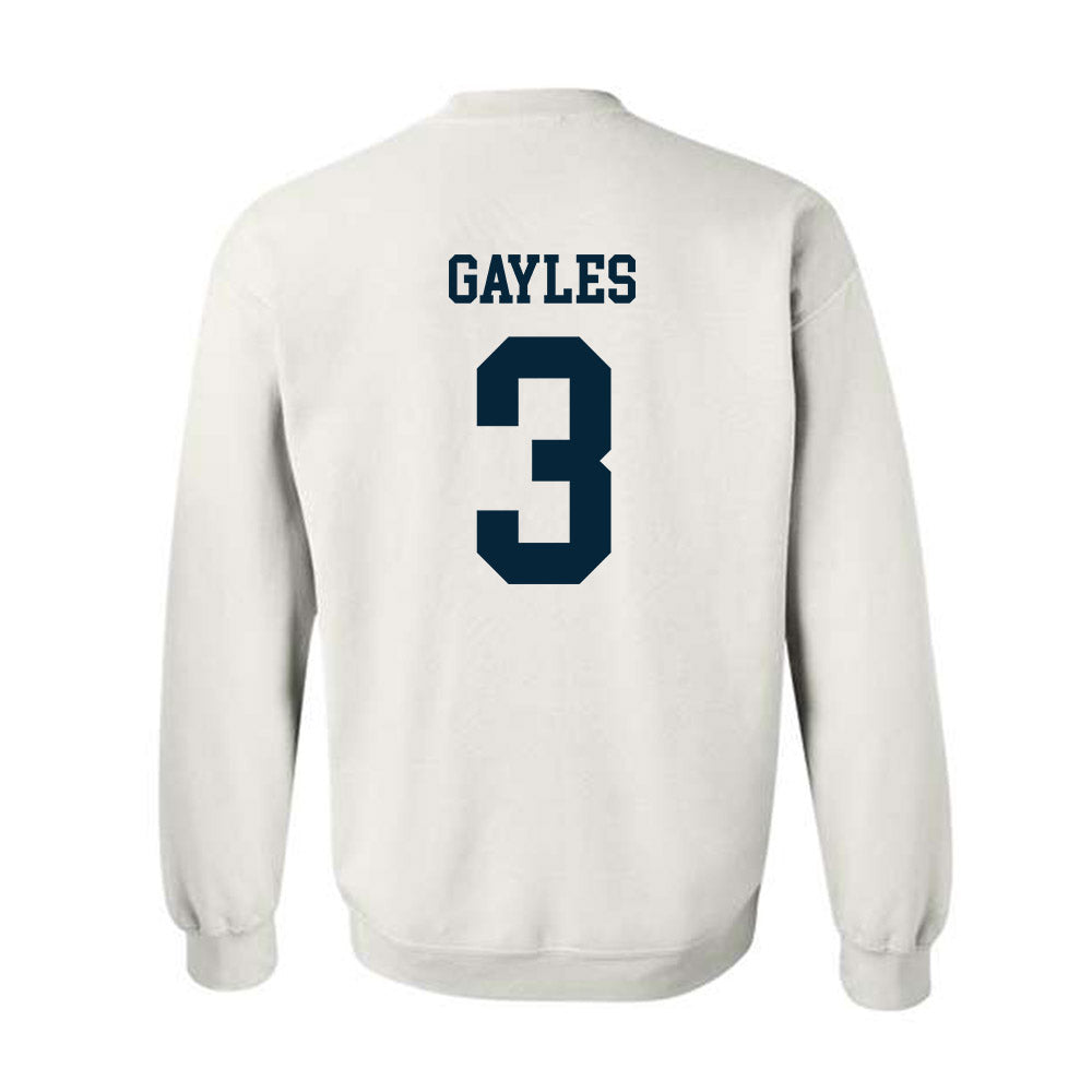 Utah State - NCAA Women's Basketball : Aaliyah Gayles - Classic Shersey Crewneck Sweatshirt-1