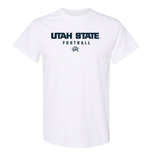 Utah State - NCAA Football : Tanner Rinker - Classic Shersey T-Shirt-0