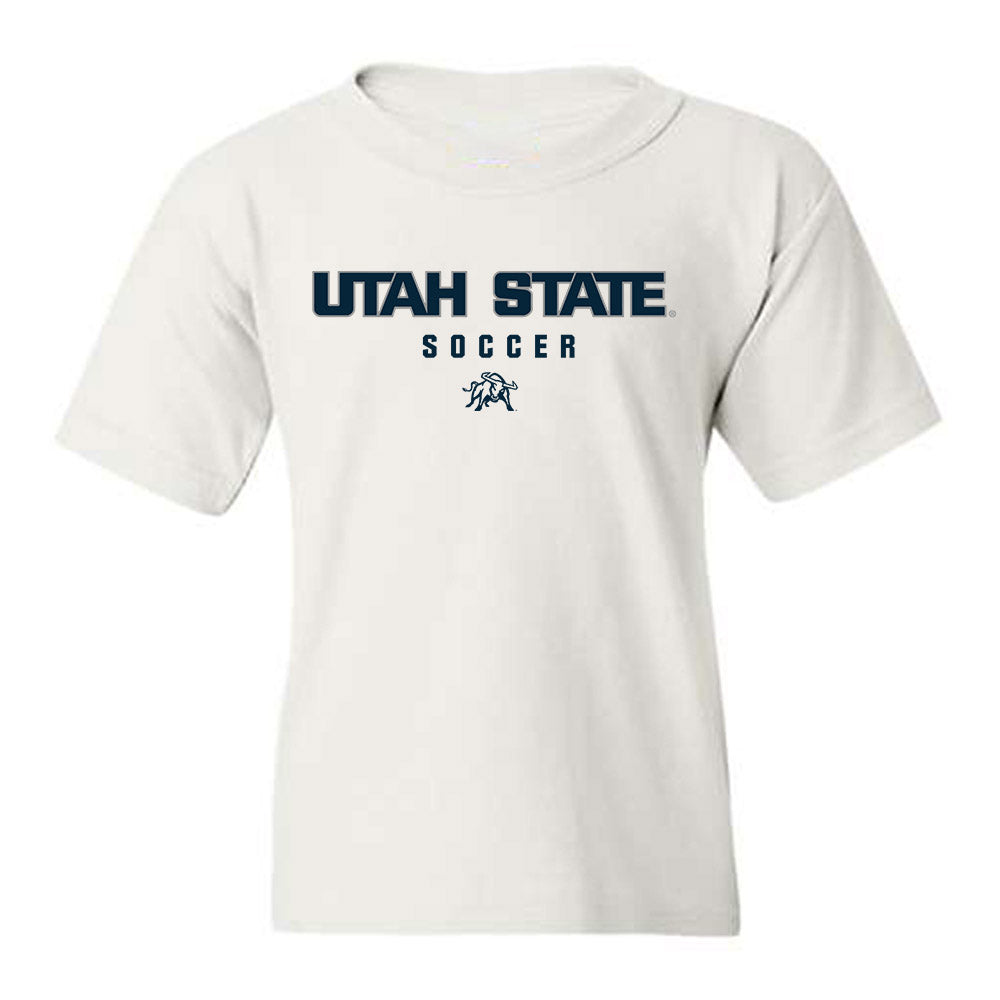 Utah State - NCAA Women's Soccer : Kasie Vigil - Classic Shersey Youth T-Shirt-0