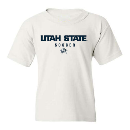Utah State - NCAA Women's Soccer : Kasie Vigil - Classic Shersey Youth T-Shirt-0