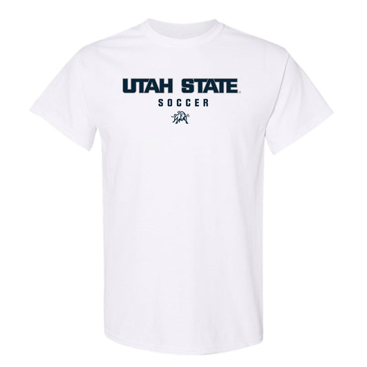 Utah State - NCAA Women's Soccer : Valeria Alcala - Classic Shersey T-Shirt-0