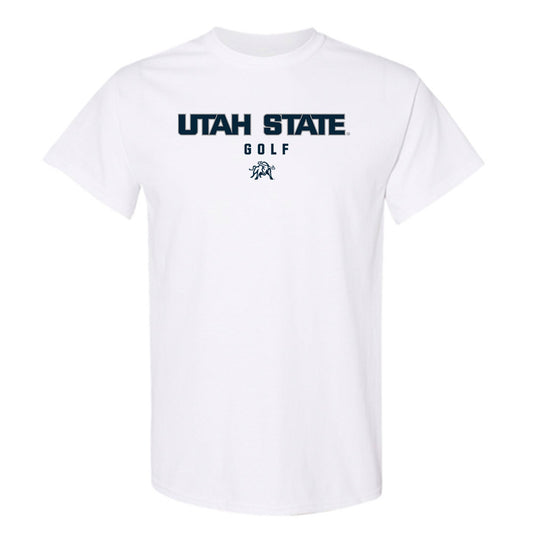 Utah State - NCAA Men's Golf : Diego Vargas - Classic Shersey T-Shirt-0